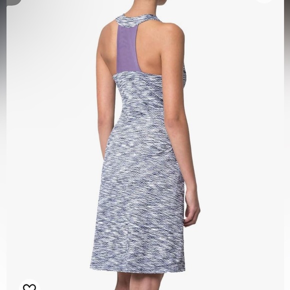 mondeta performance gear MPG ladie’s travel dress size M purple gray combo NWT - Picture 3 of 15